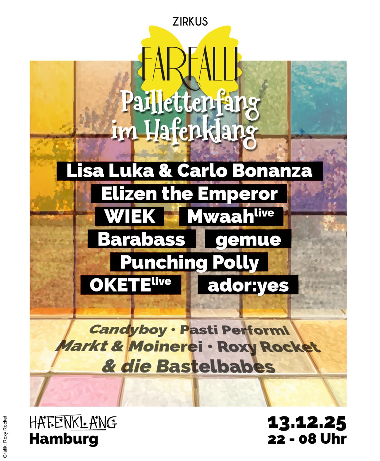 Zirkus Farfalli - Paillettenfang Im Hafenklang