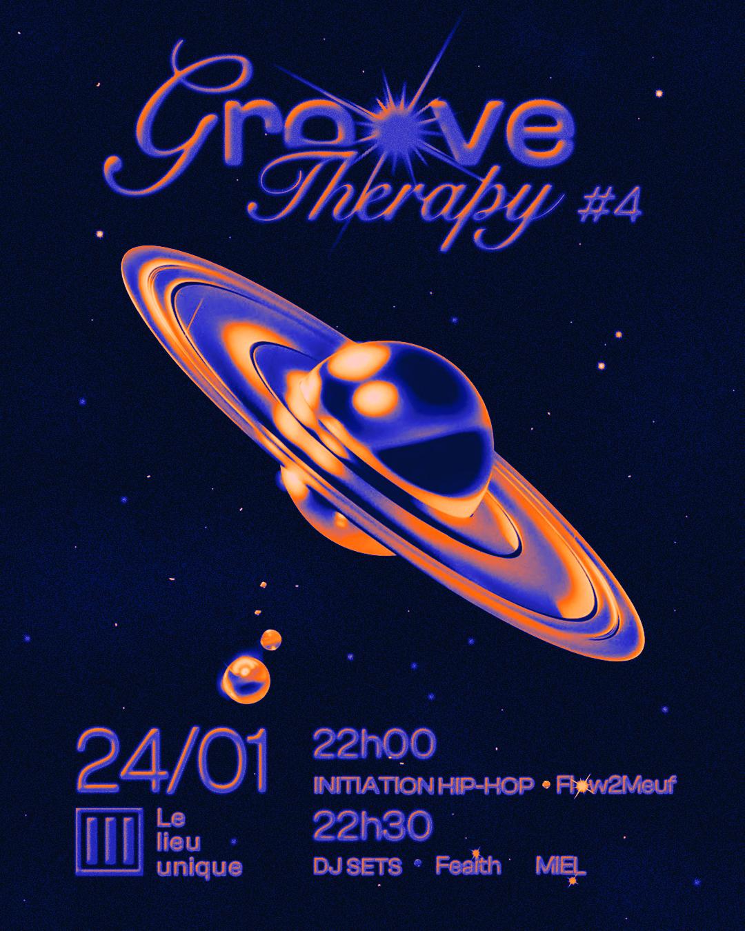 Groove Therapy #4 - Flow2Meuf X Feaith X Miel