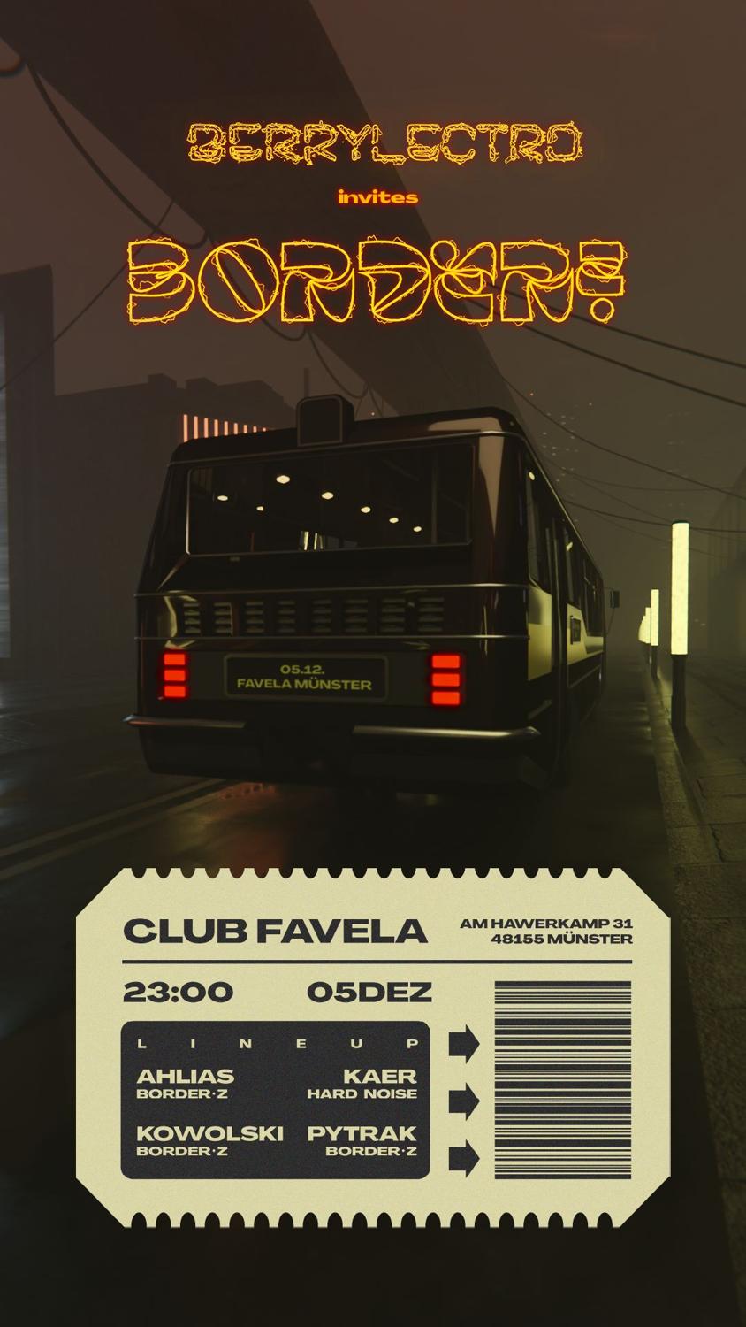 Berrylectro Invites Borderz