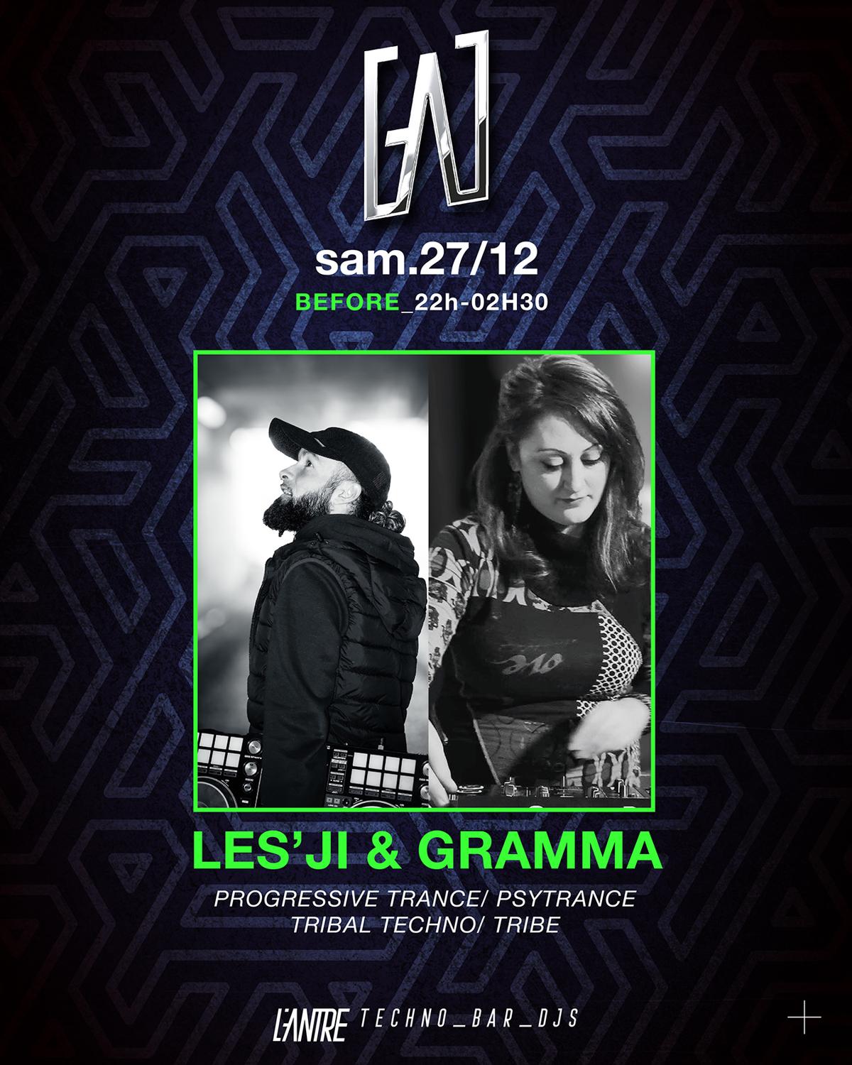 Les'Ji & Gramma — Progressive Trance / Psytrance / Tribal Techno / Techno Tribe