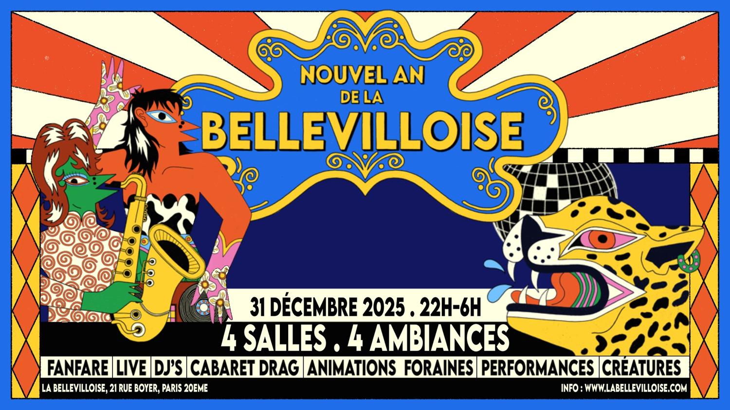 Nouvel An 2026 De La Bellevilloise