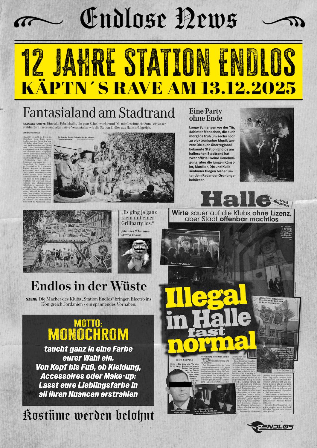 12 Jahre Endlos - Kaeptn'S Rave