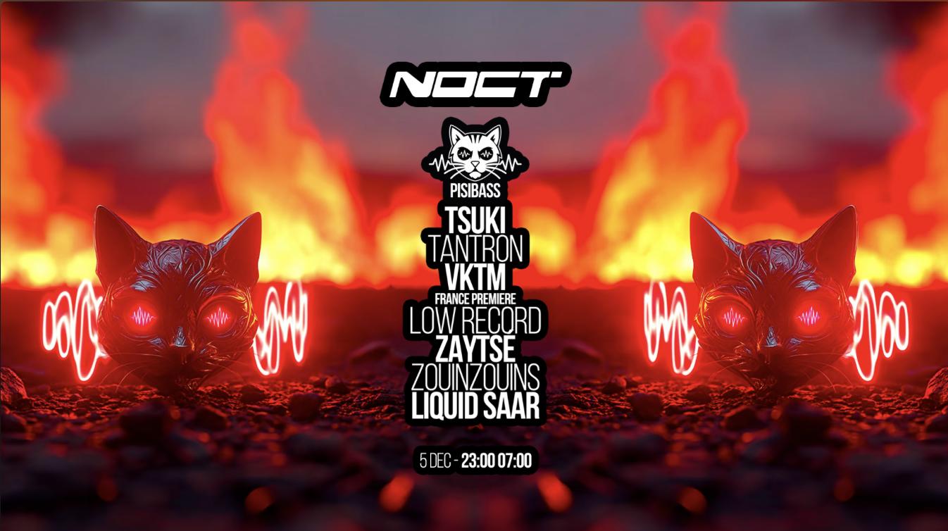 Pisibass X Noct: Tsuki - Tantron - Vktm - Low Record & More