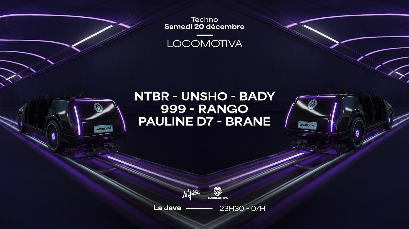 Locomotiva: Ntbr, Unsho, Bady, 999, Pauline D7 & More