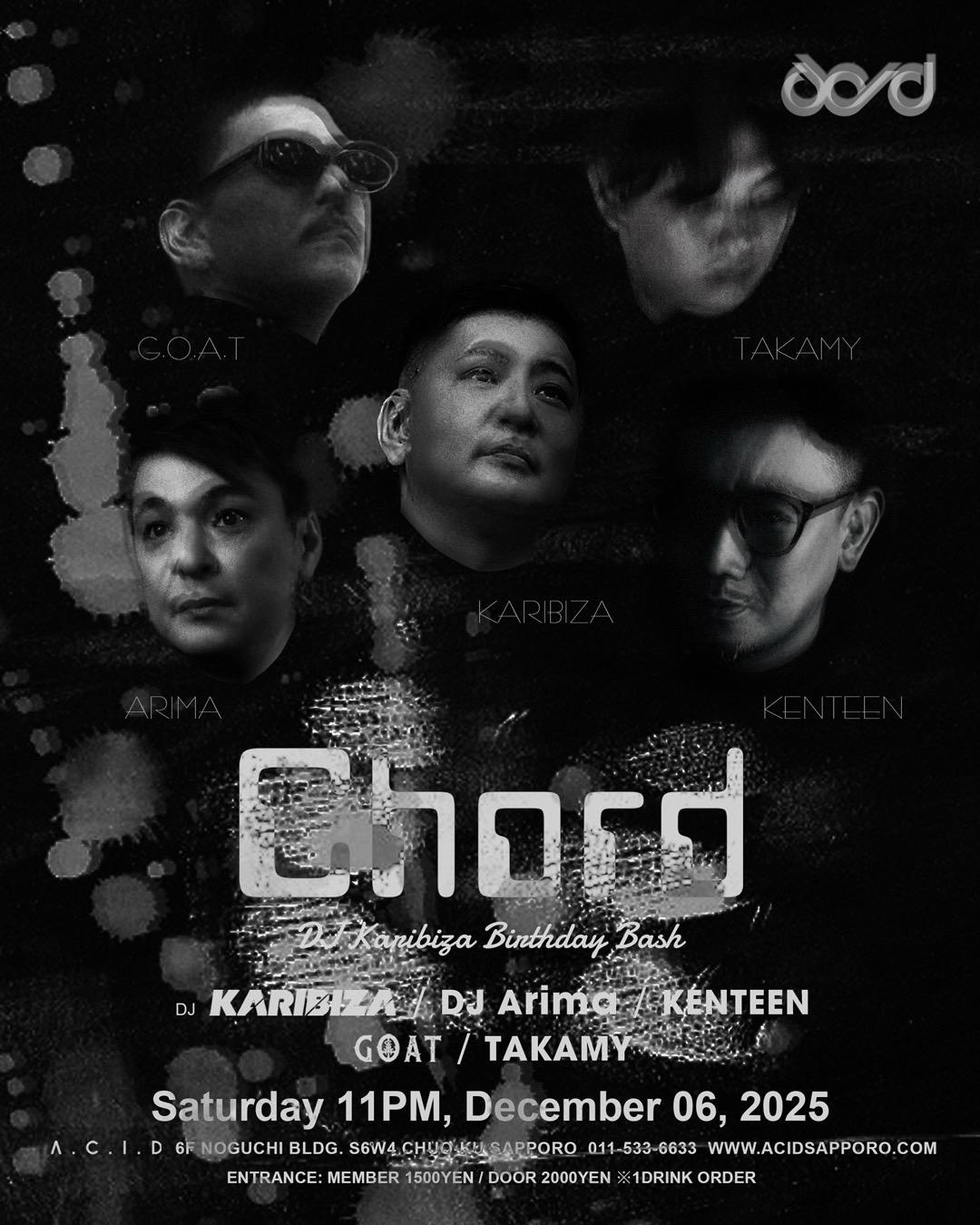 Chord -Dj Karibiza Birthday Bash-