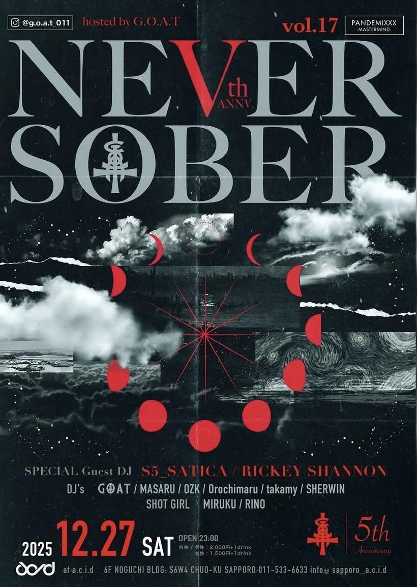 Never Sober Vol.17 -5Th Anniversary-