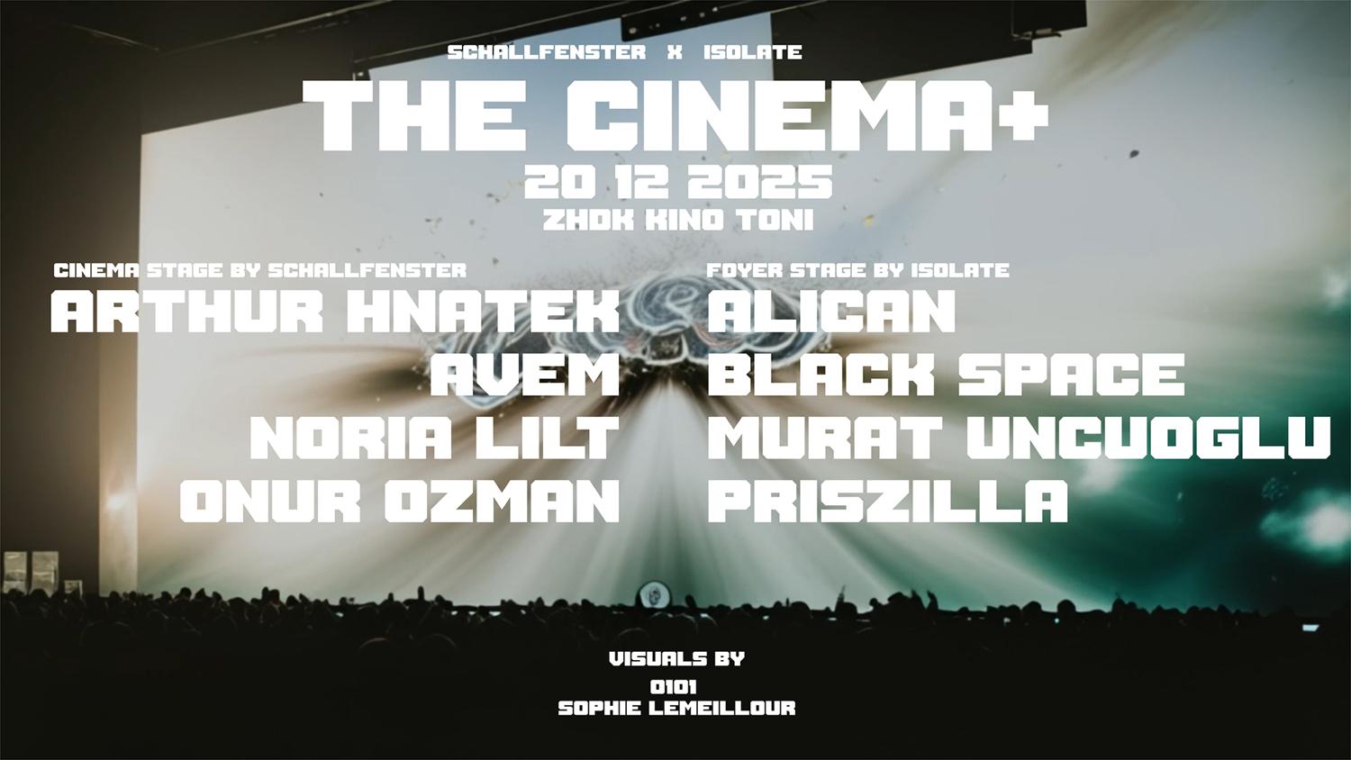 The Cinema . Isolate X Schallfenster