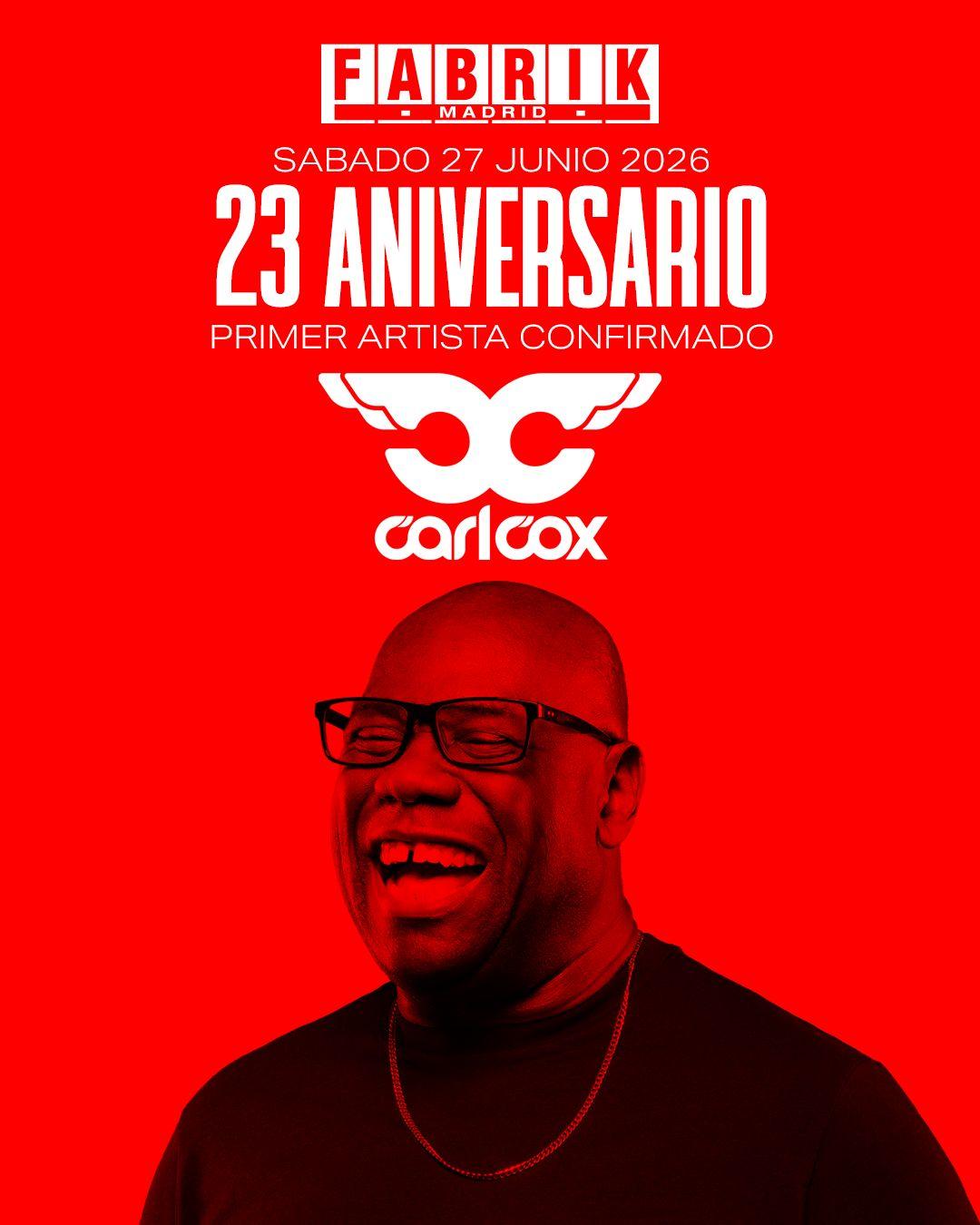 23 Aniversario Fabrik Con Carl Cox