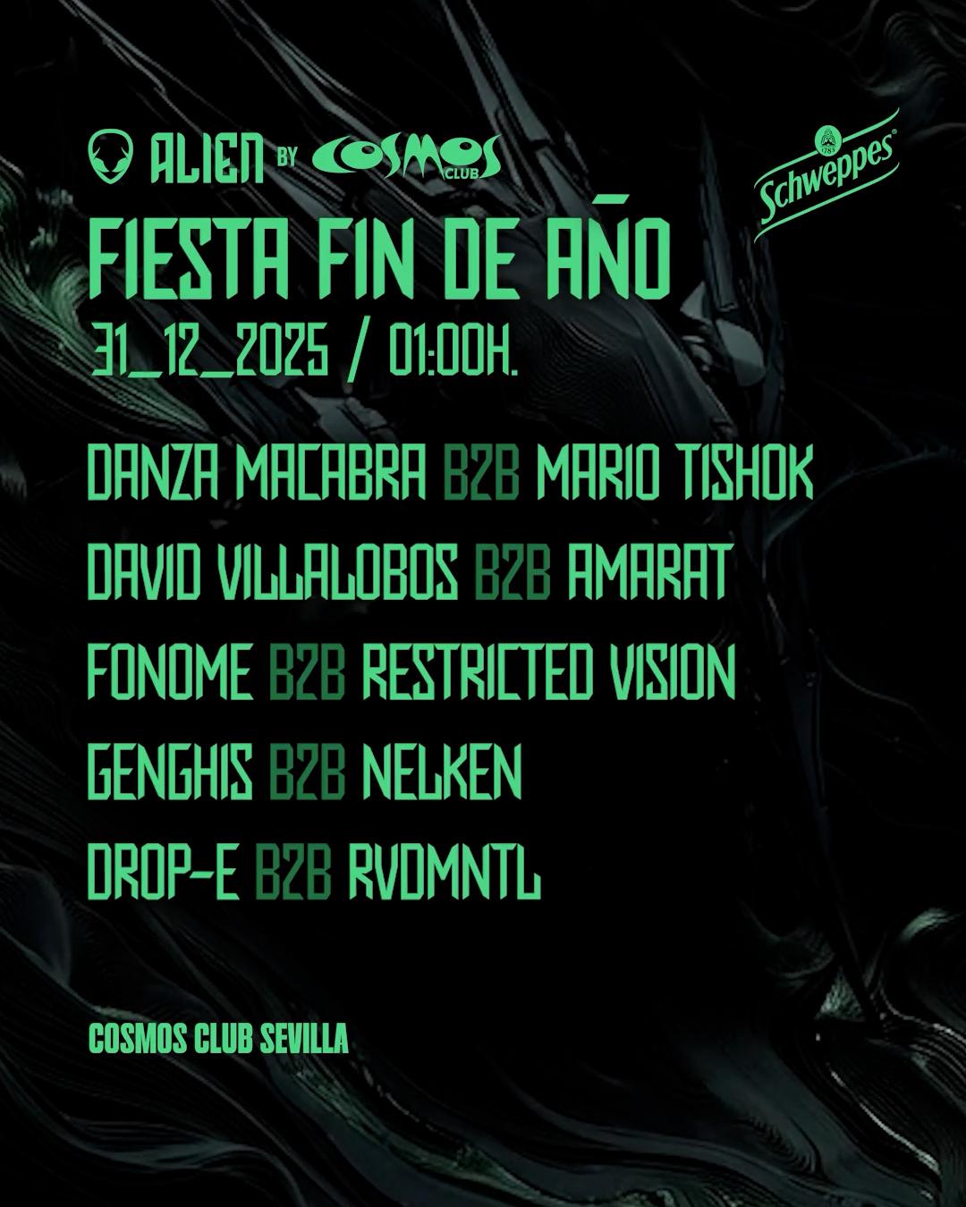 Alien At Cosmos Club - Fiesta De Fin De Año