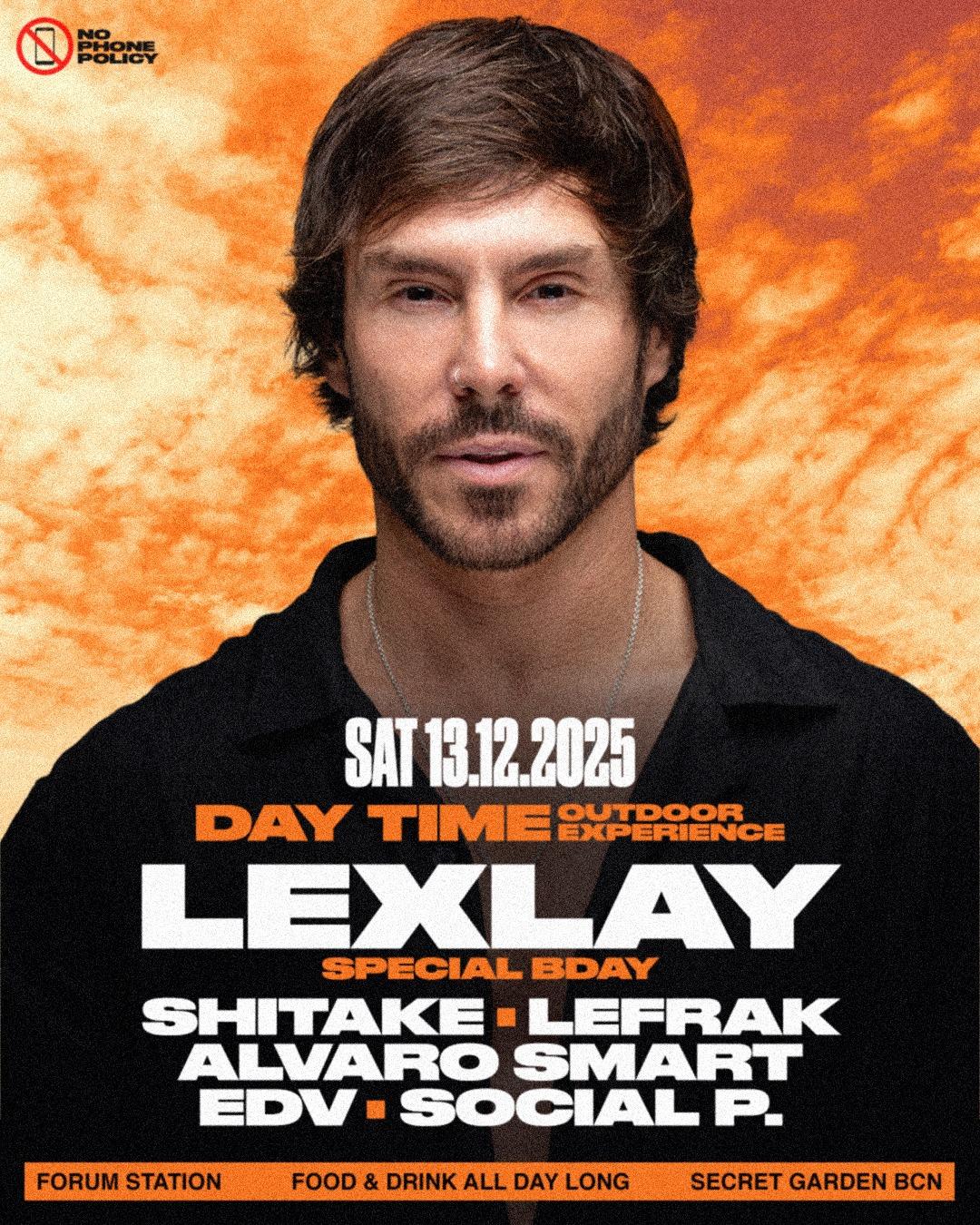 [Only 200 Tickets!] Lexlay Bday Party At Secret Garden Barcelona