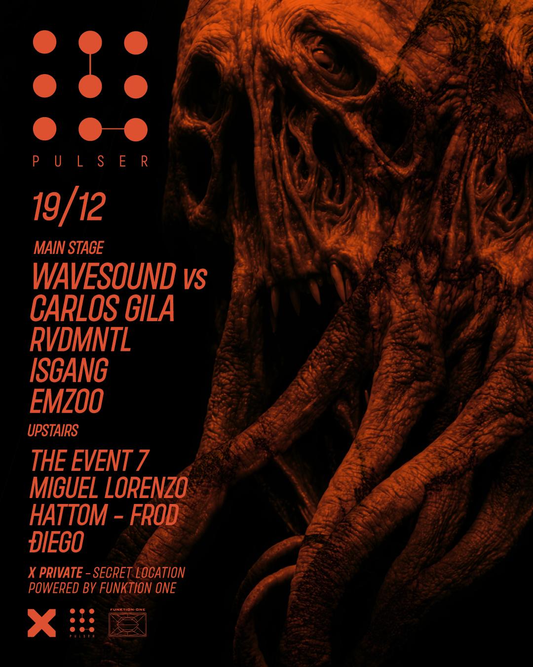 Pulser / 12 Wavesound - Carlos Gila - Rvdmntl - Isgang - Emzoo