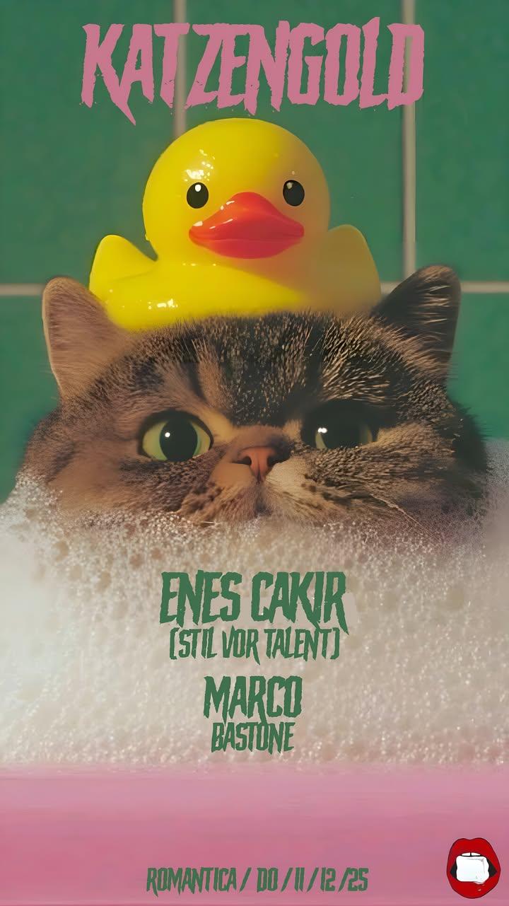 Katzengold Am Donnerstag Mit Enes Cakir (Stil Vor Talent) & Marco Bastone