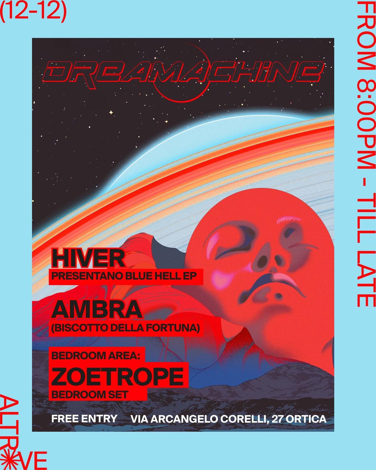 Dreamachine X Altrove: Hiver New Ep Blue Hell