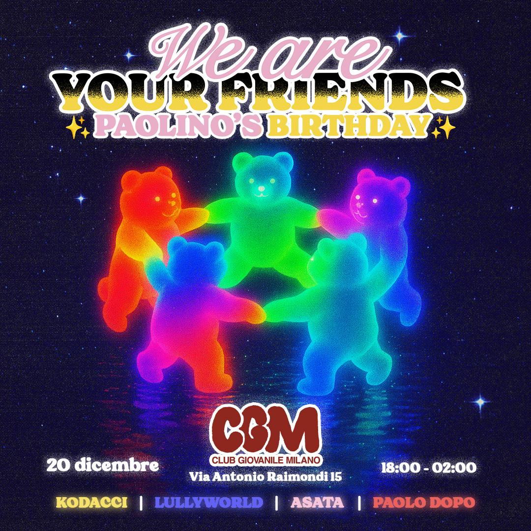 We Are Your Christmas Friends