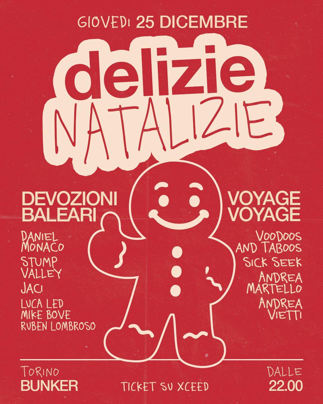 Delizie Natalizie - Bunker With Daniel Monaco, Stump Valley, Voodos And Taboos