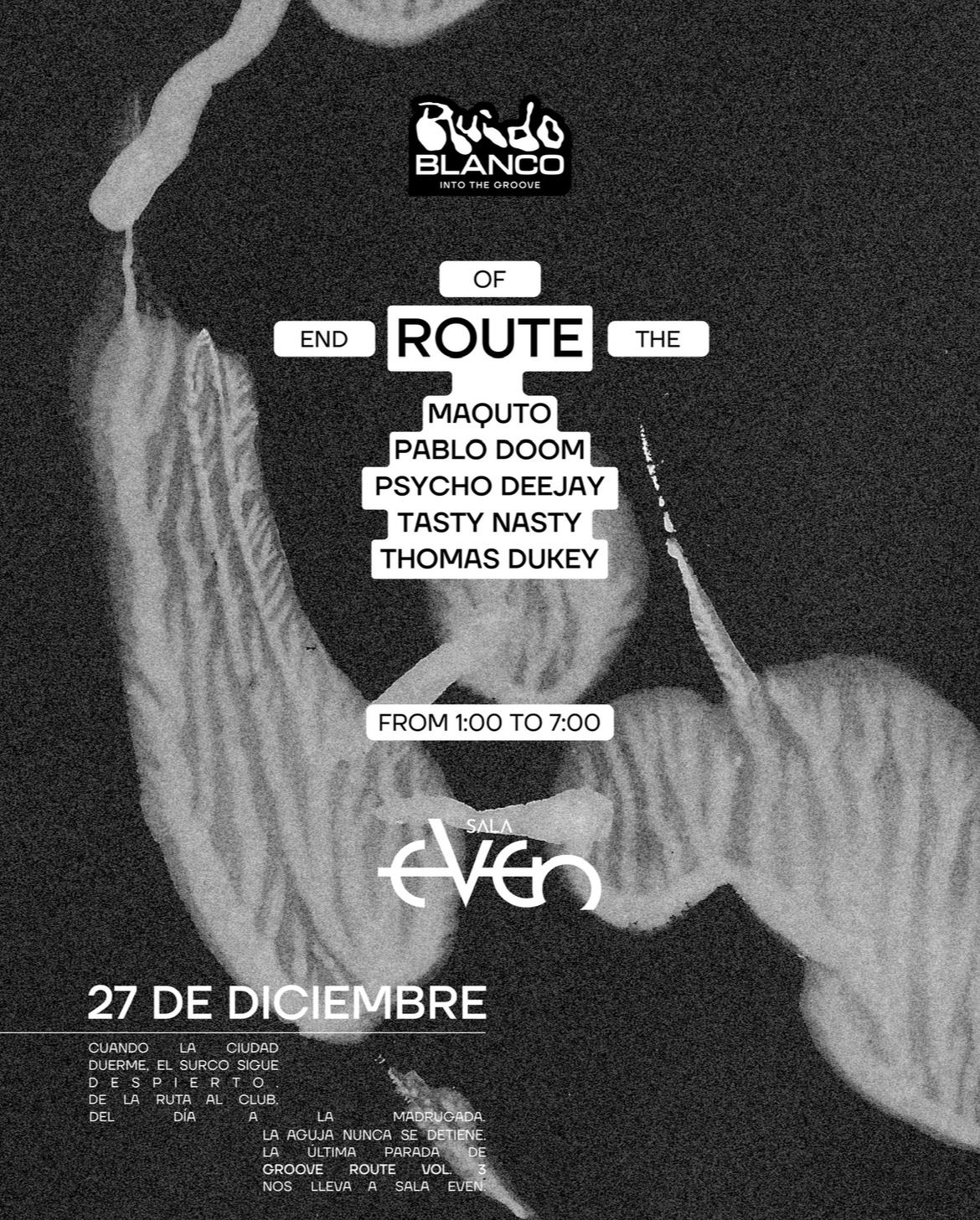 The End Of The Route - Groove Route 3