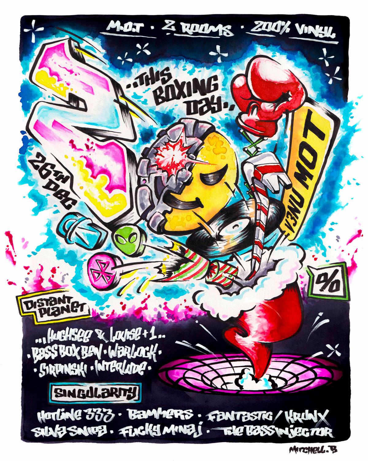 Distant Planet X Singularity: 200% Vinyl - 2 Rooms