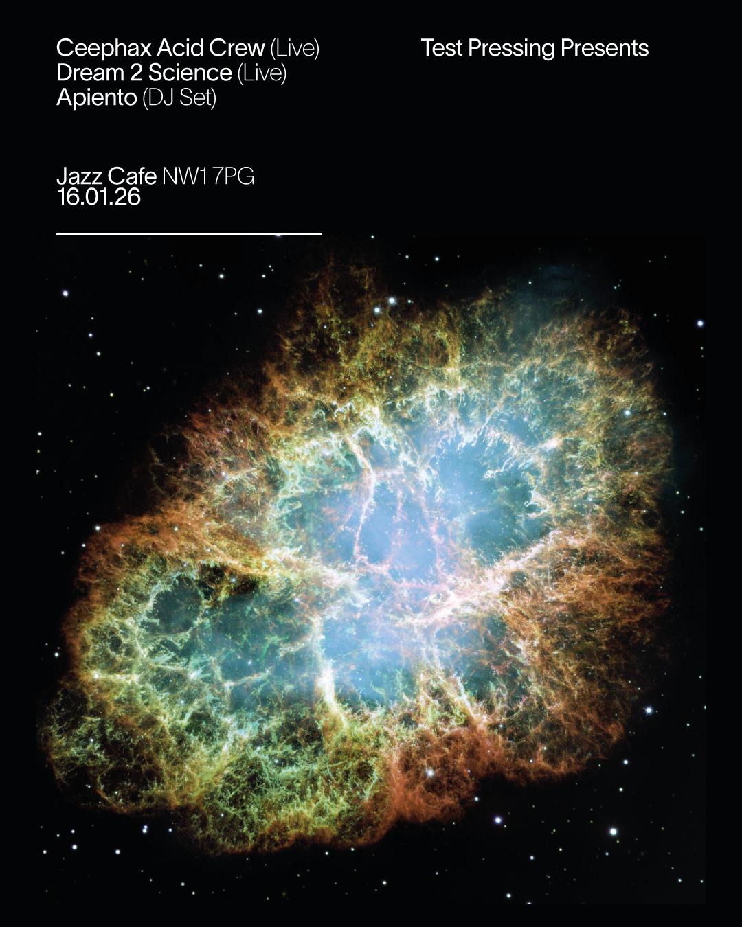 Test Pressing Live: Ceephax Acid Crew + Dream 2 Science