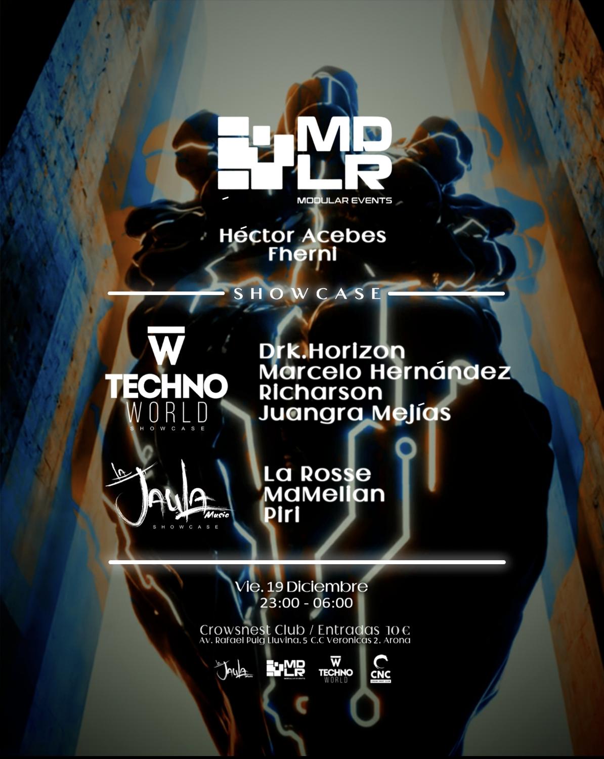Mdlr Vs Technoworld & La Jaula Showcases