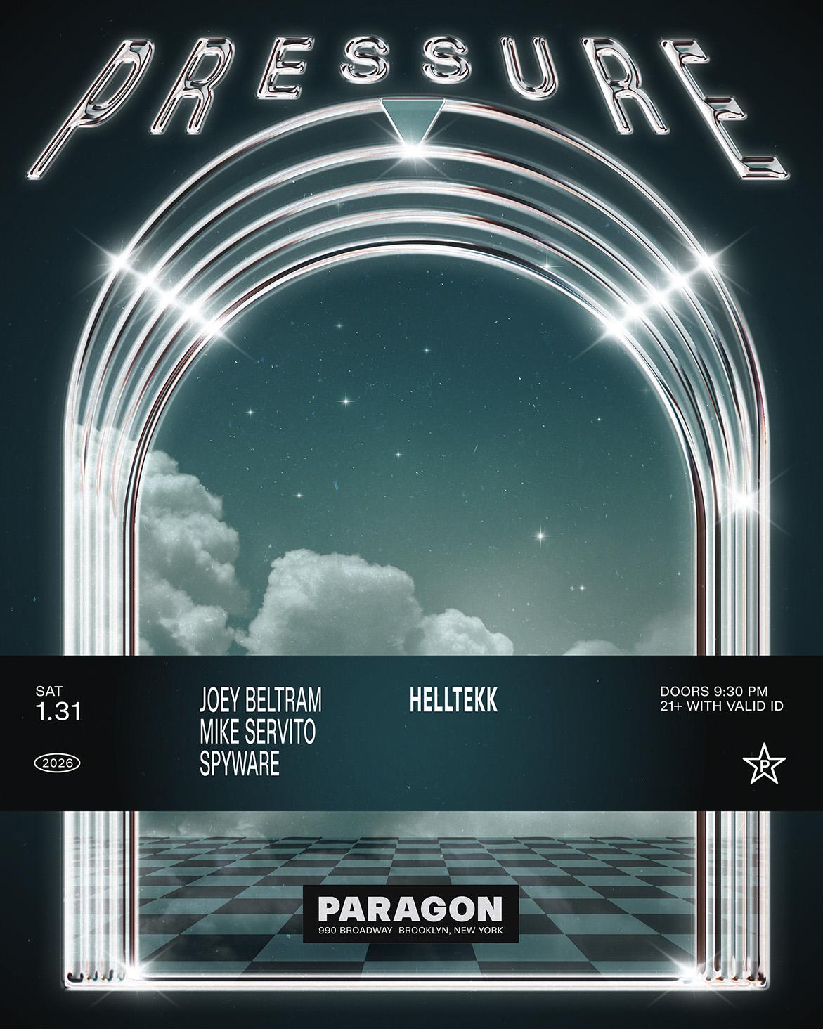 Pressure: Joey Beltram, Mike Servito, Spyware + Helltekk