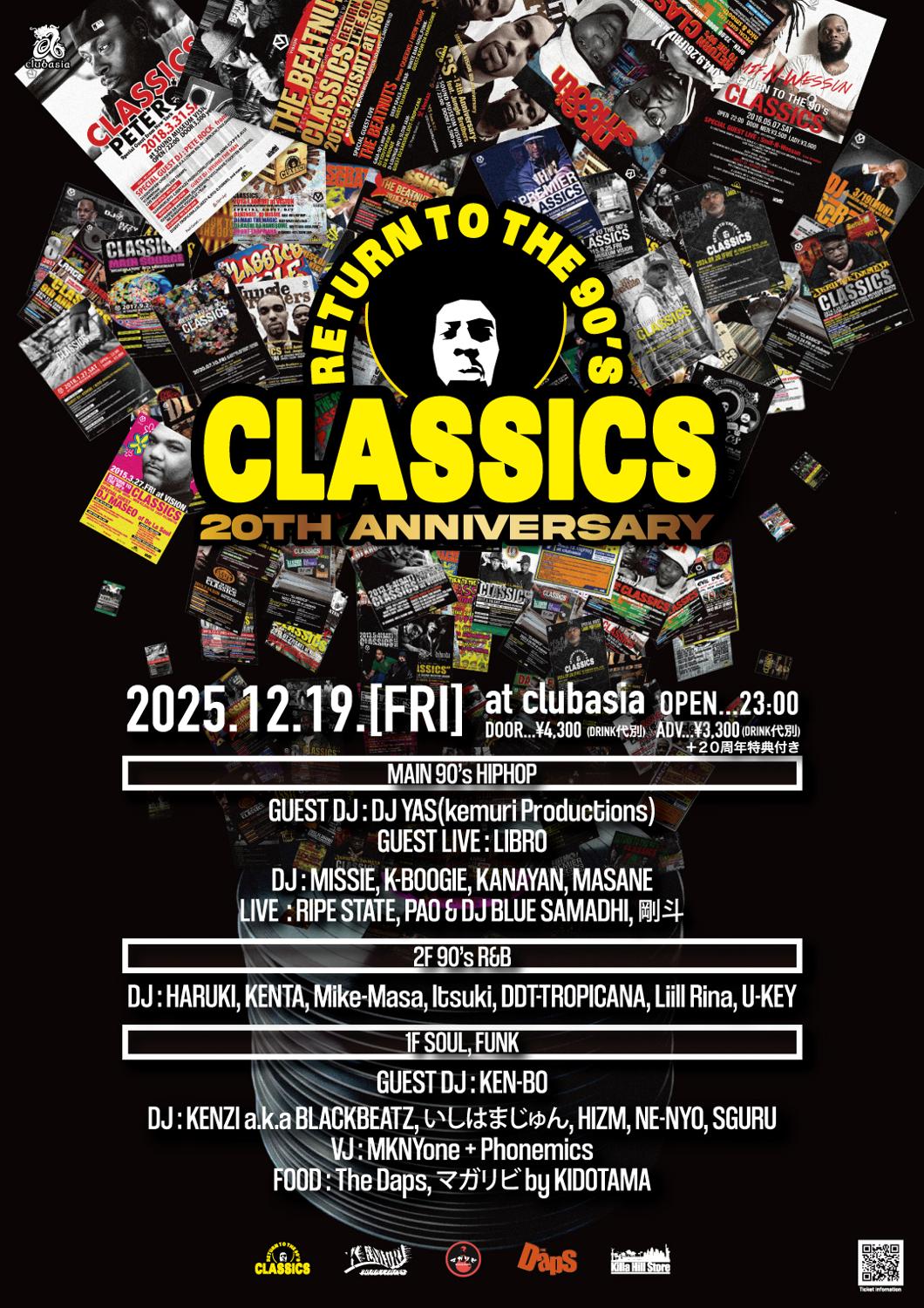 'Classics' 20Th Anniversary -Return To The 90'S-