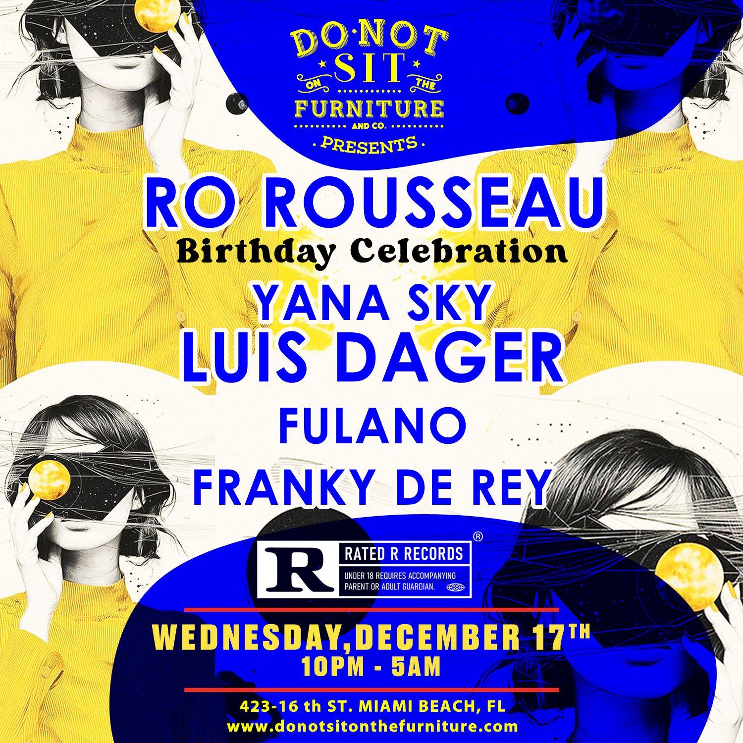 Ro Rousseau Birthday Celebration