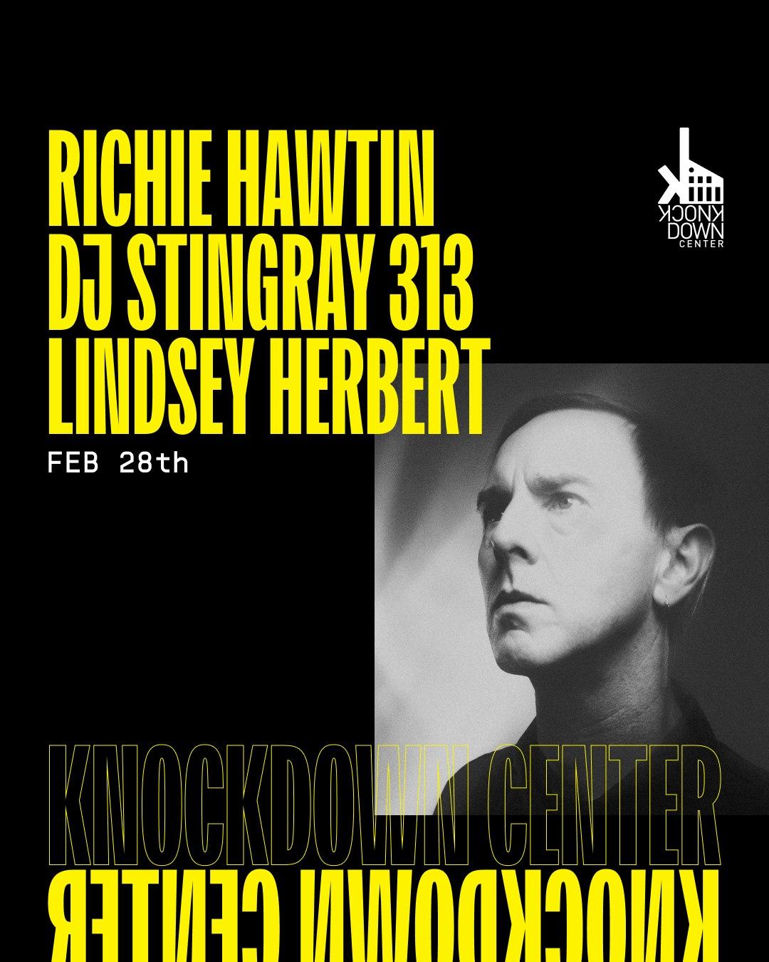 Richie Hawtin, Dj Stingray 313, Lindsey Herbert