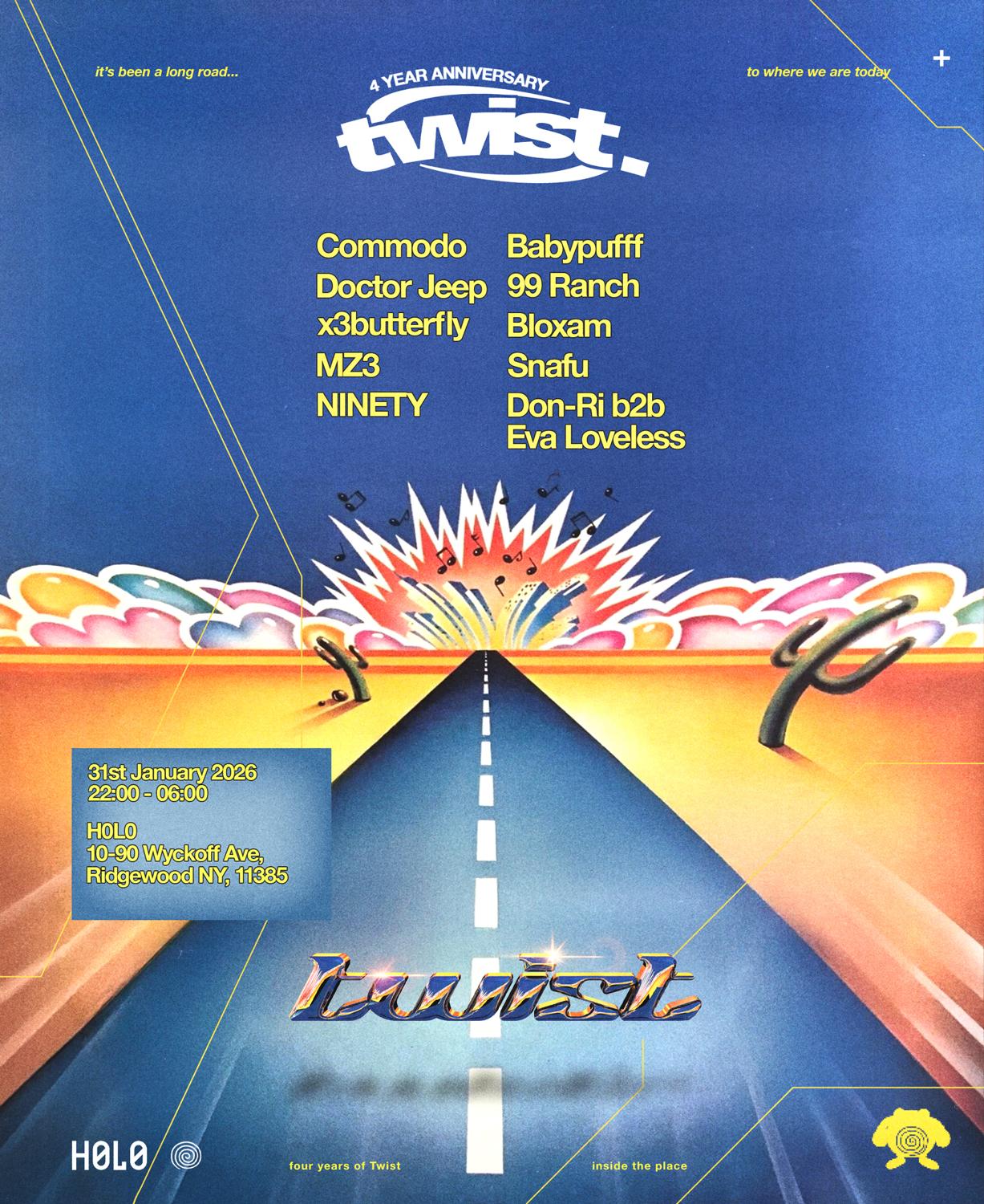 Twist 4 Year Anniversary