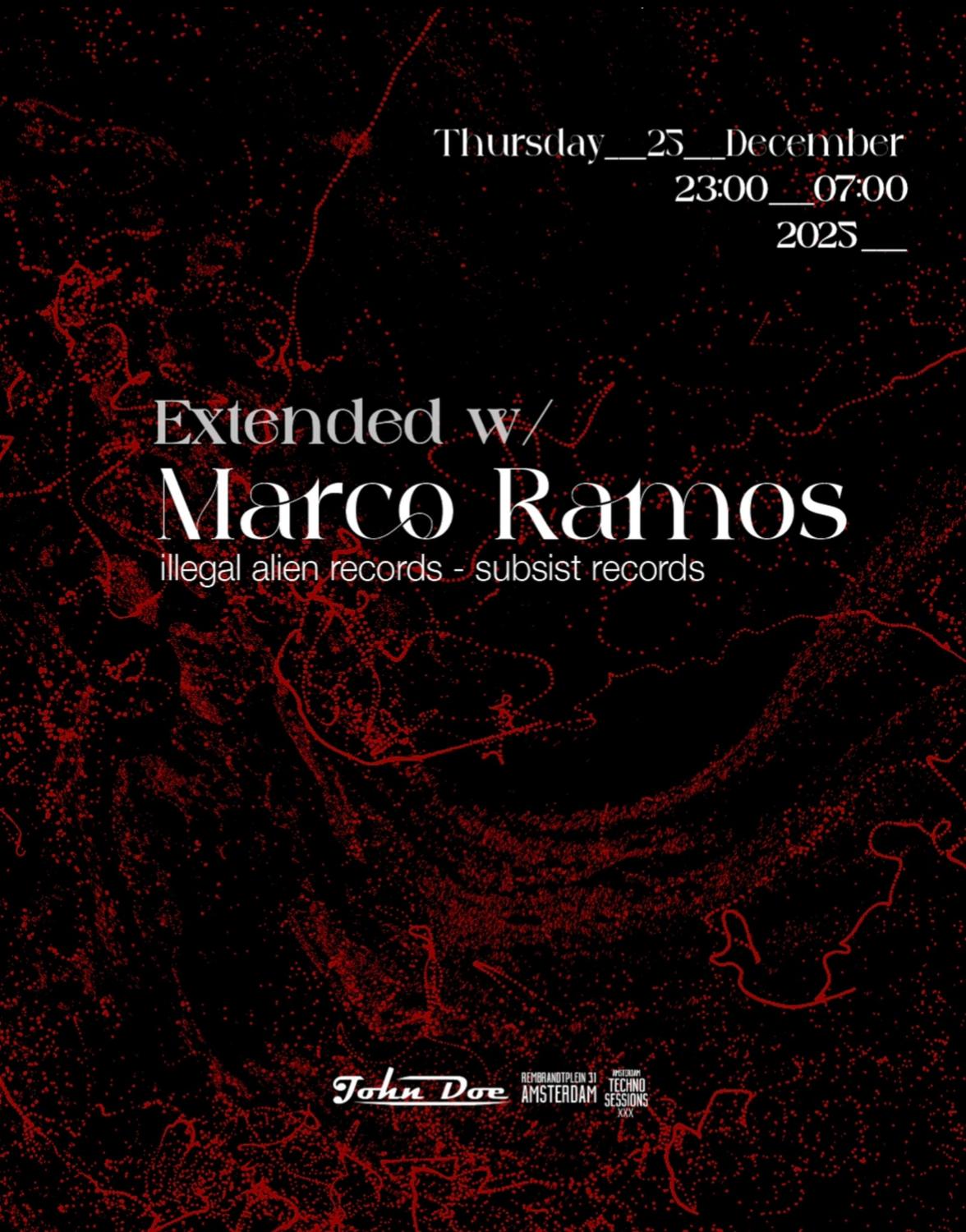 Amsterdam Techno Sessions - Extended With Marco Ramos (Illegal Alien Records)