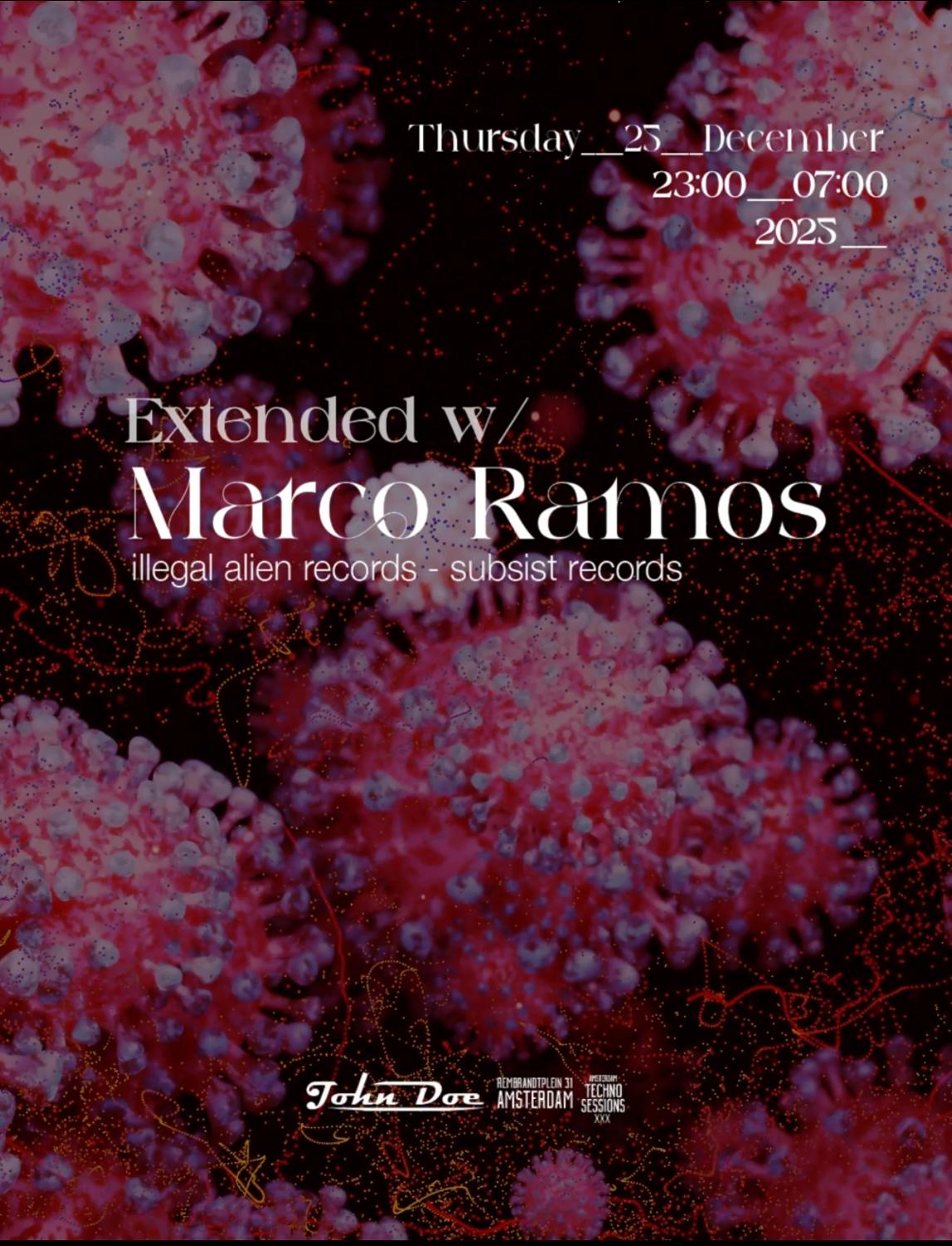 Amsterdam Techno Sessions - Extended With Marco Ramos (Illegal Alien Records)