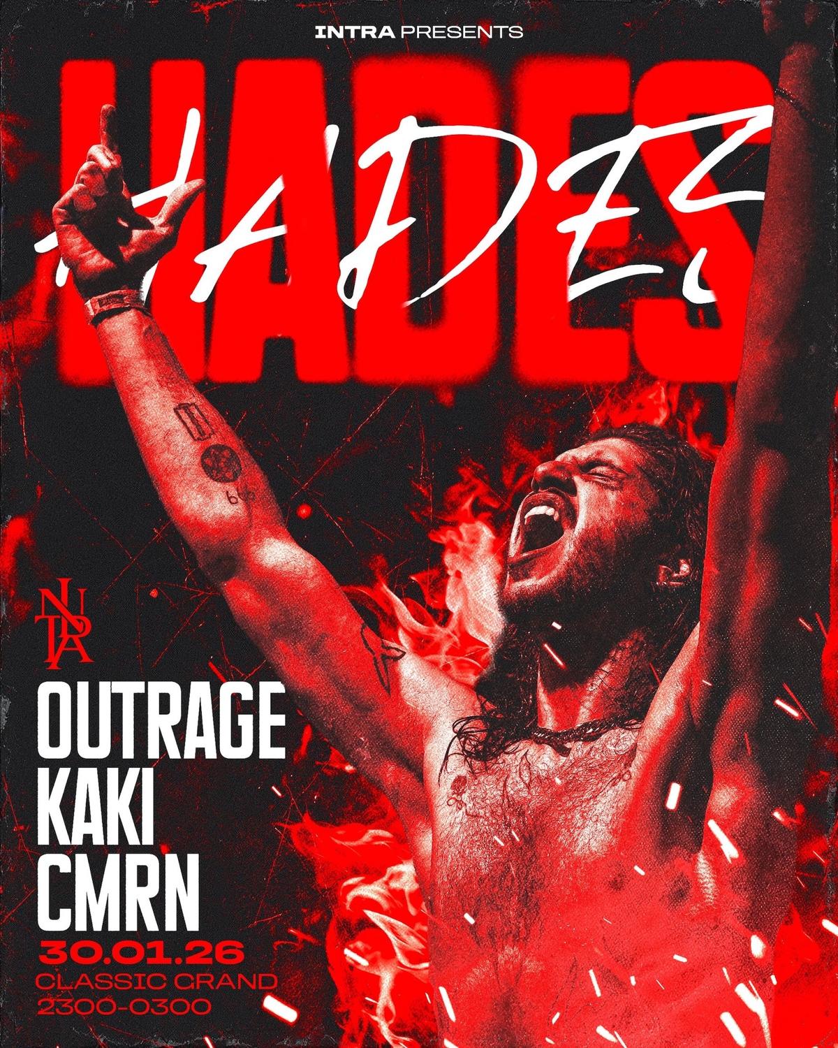Intra: Hades, Outrage, Kaki, Cmrn.