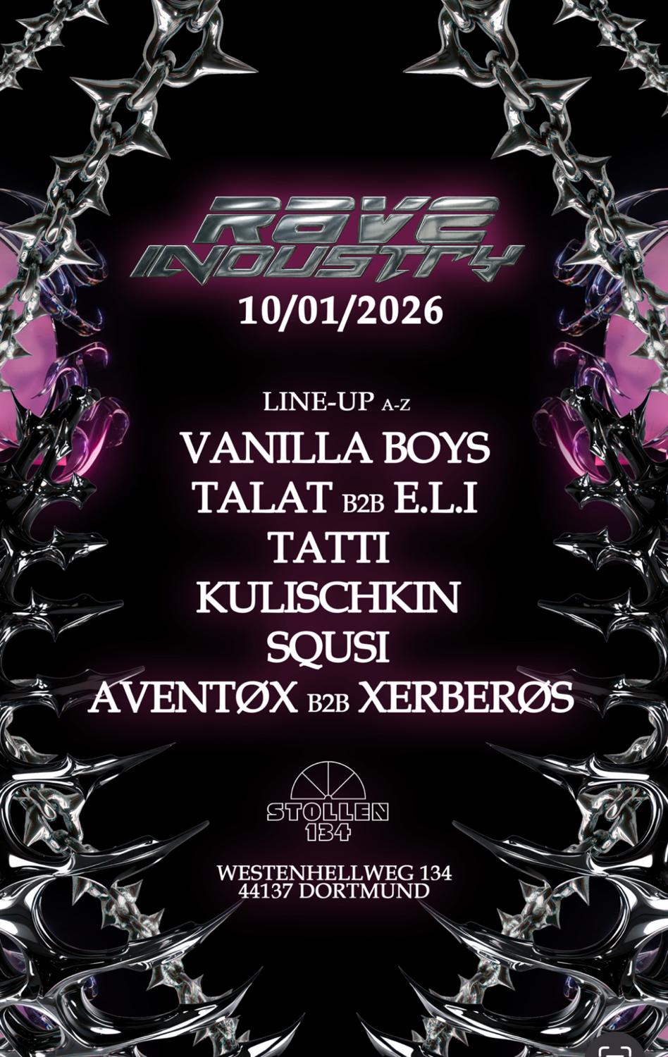 Rave Industry X Kulischkin |Squsi |Xerberøs B2B Aventøx Tatti - Vanillaboys - E.L.I B2B Talat