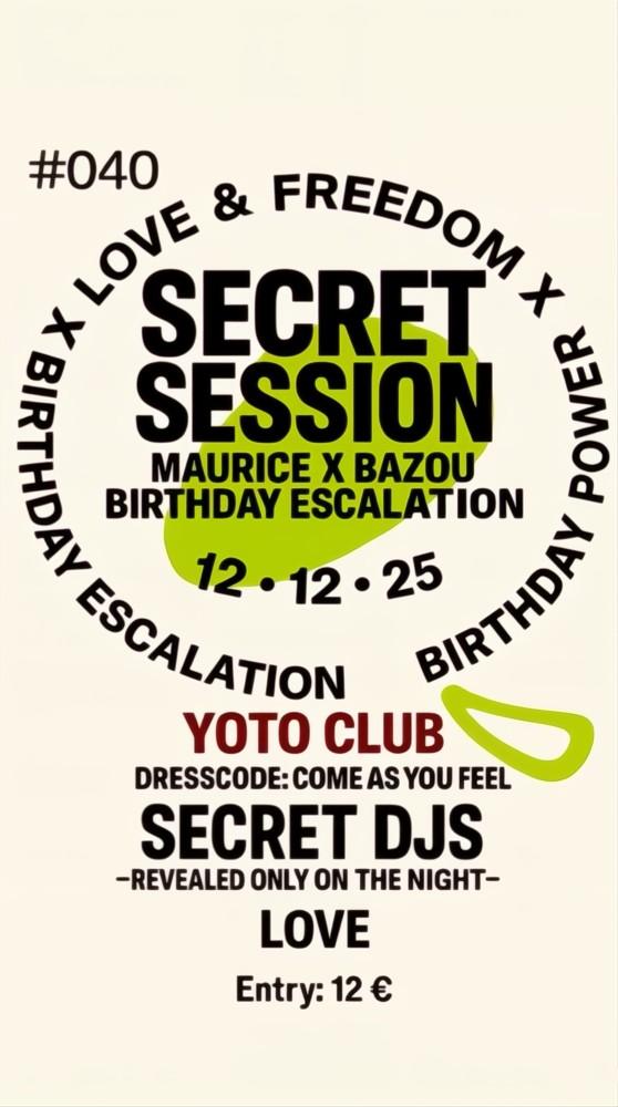 Yoto X Secret Session #040