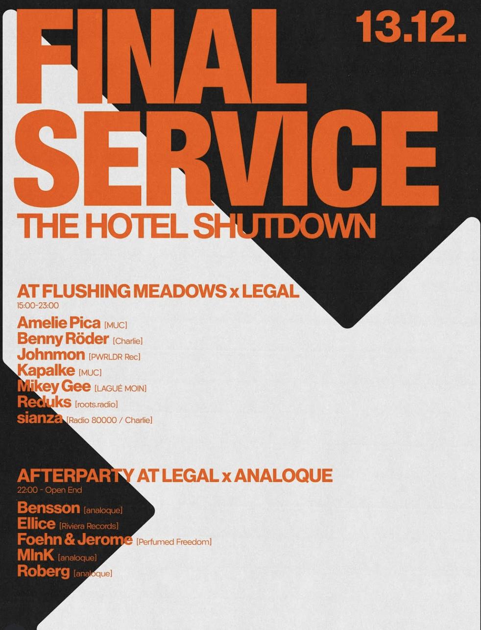 Legal X Flushing Meadows Day At Flushing Meadows: Benny Röder Johnmon Mikey Gee Reduks Sianza