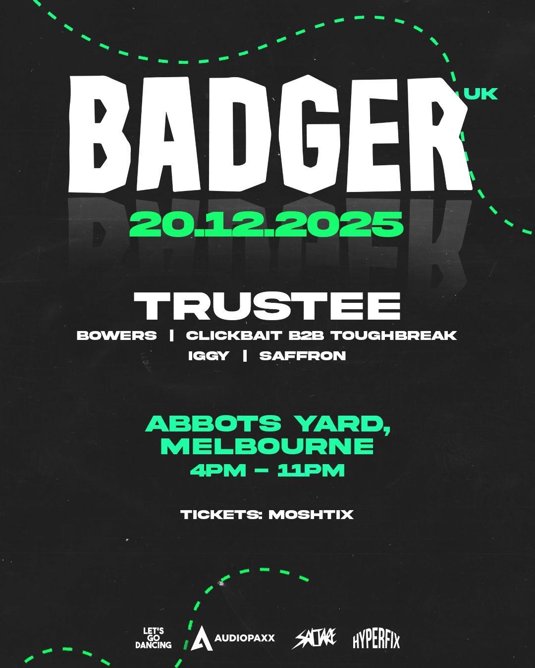 Badger (Uk) - Melbourne
