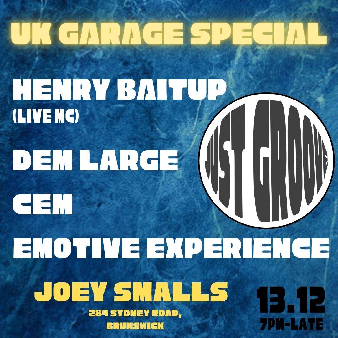 Just Groove- Uk Garage Special