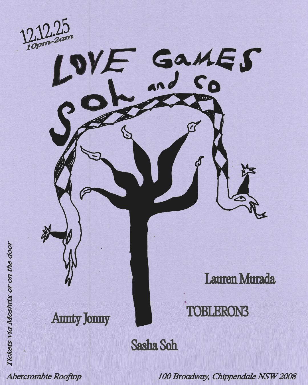 Love Games (Nyc) X Soh&Co