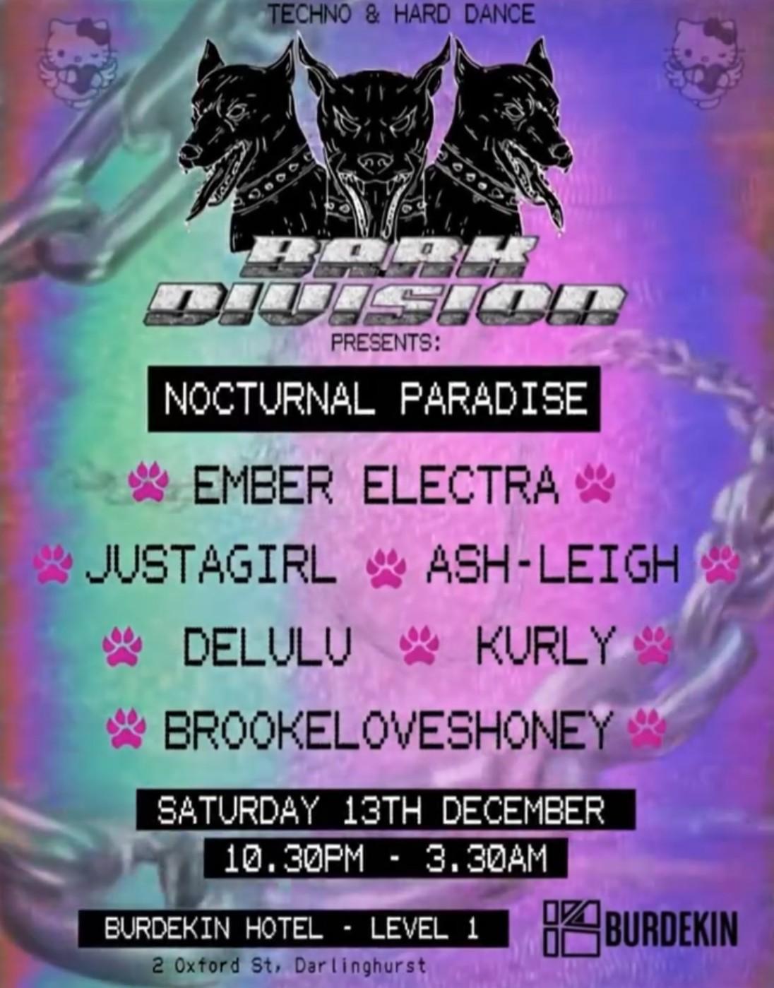 Bark Division Presents: Nocturnal Paradise