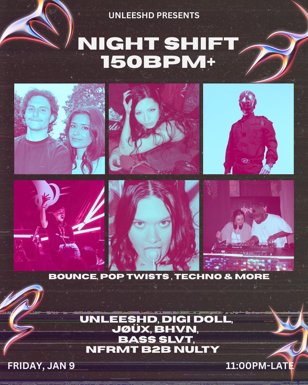 Night Shift: 150+ Bpm