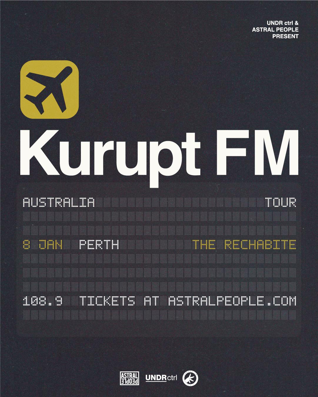 Kurupt Fm - Perth - The Rechabite