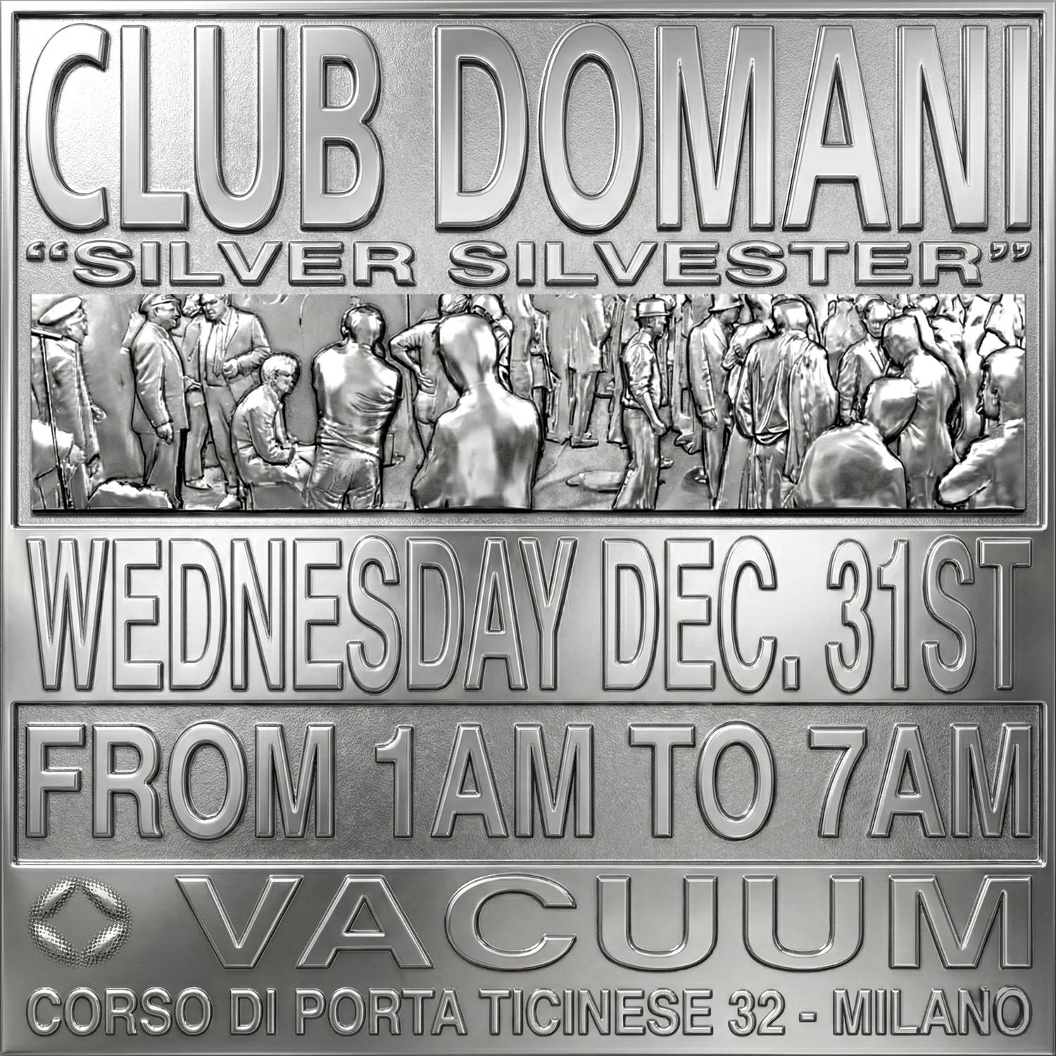 Club Domani Nye - 'Silver Silvester'