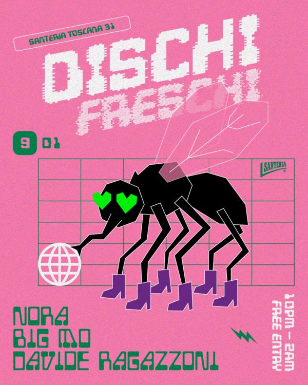Dischi Freschi Night - Nora, Big Mo, Davide Ragazzoni