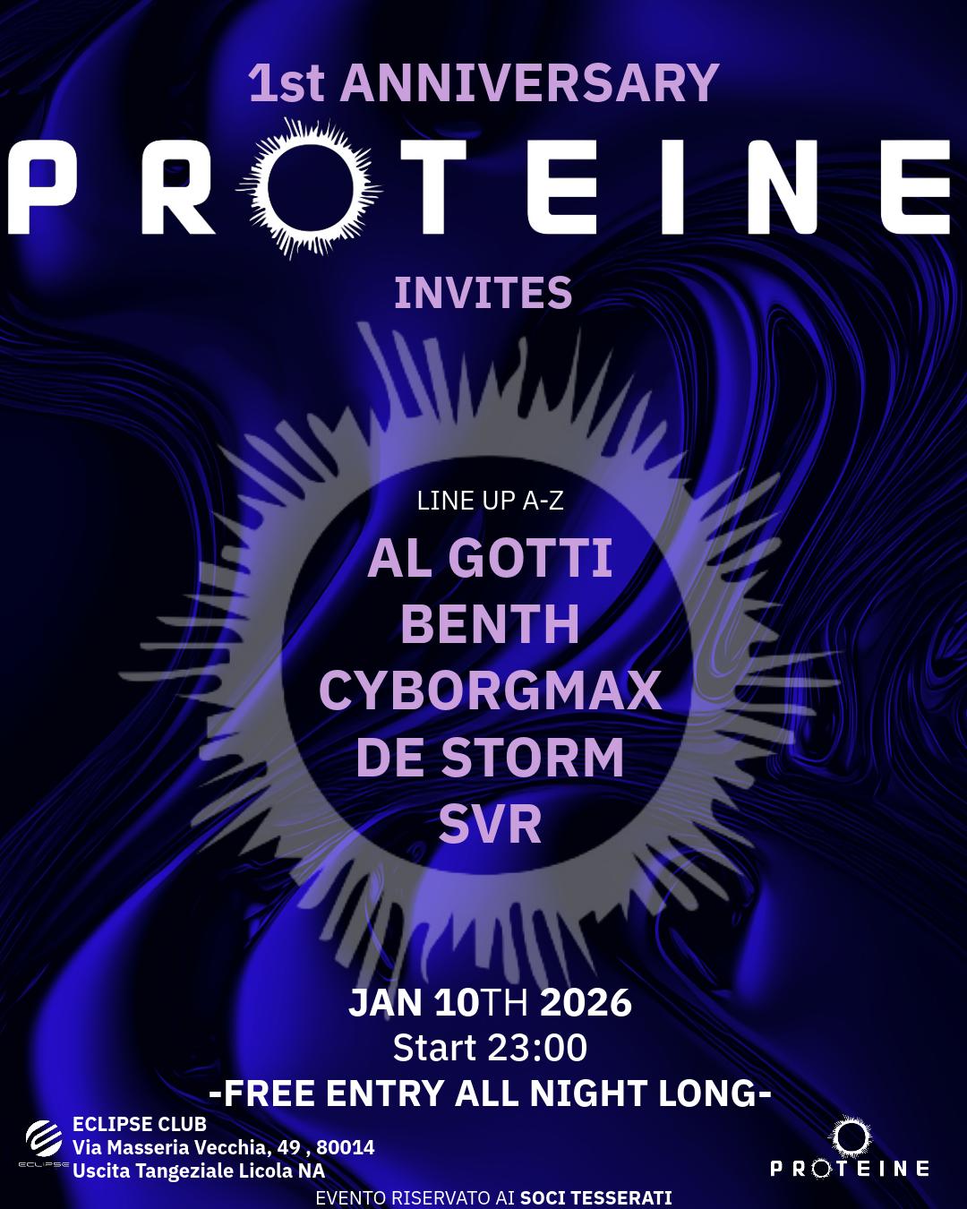 1St Anniversary Proteine