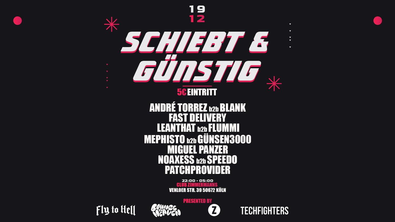 Schiebt Und Günstig! Techfighters X Fly To Hell X Bounce To Heaven