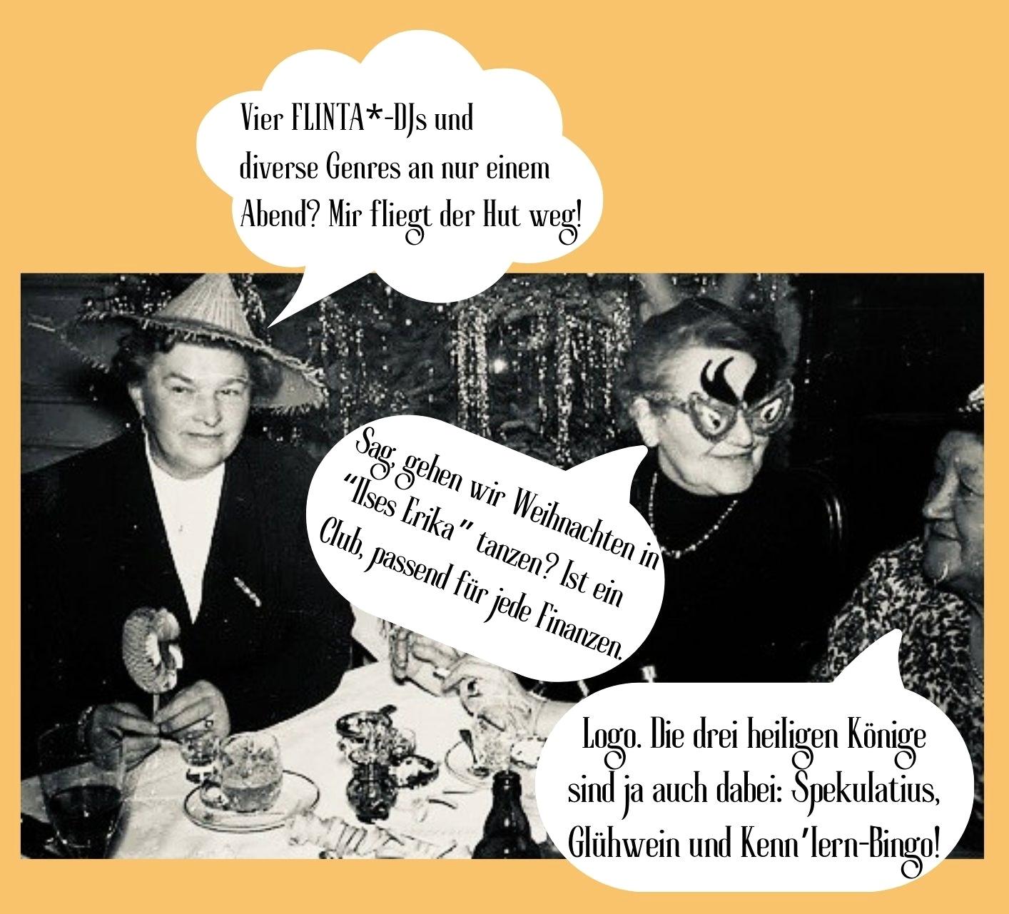Open Decks - Die X-Mas Party Mit 4 Flinta*Djs & Kenn'Lern-Bingo