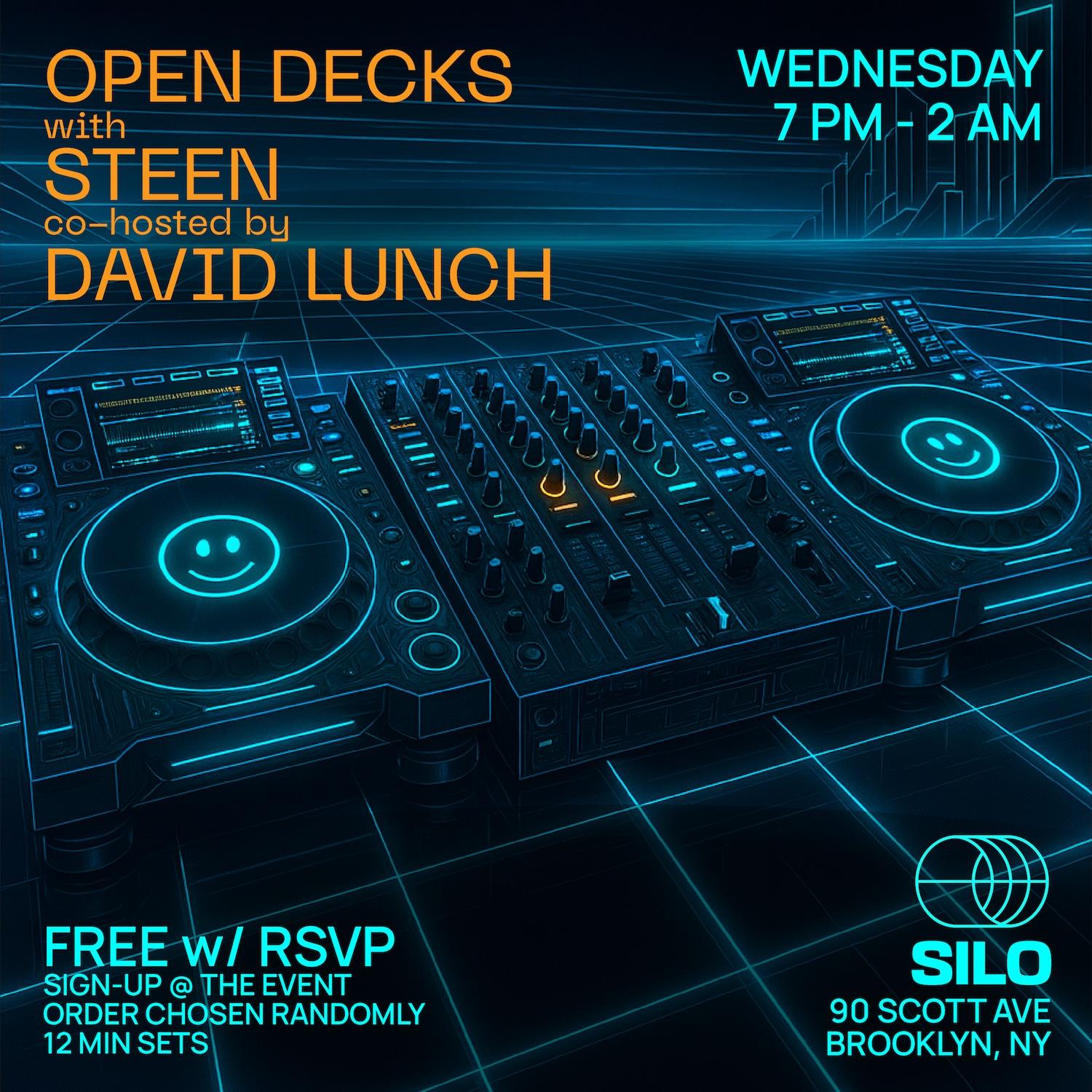 Open Decks With Steen & David Lunch