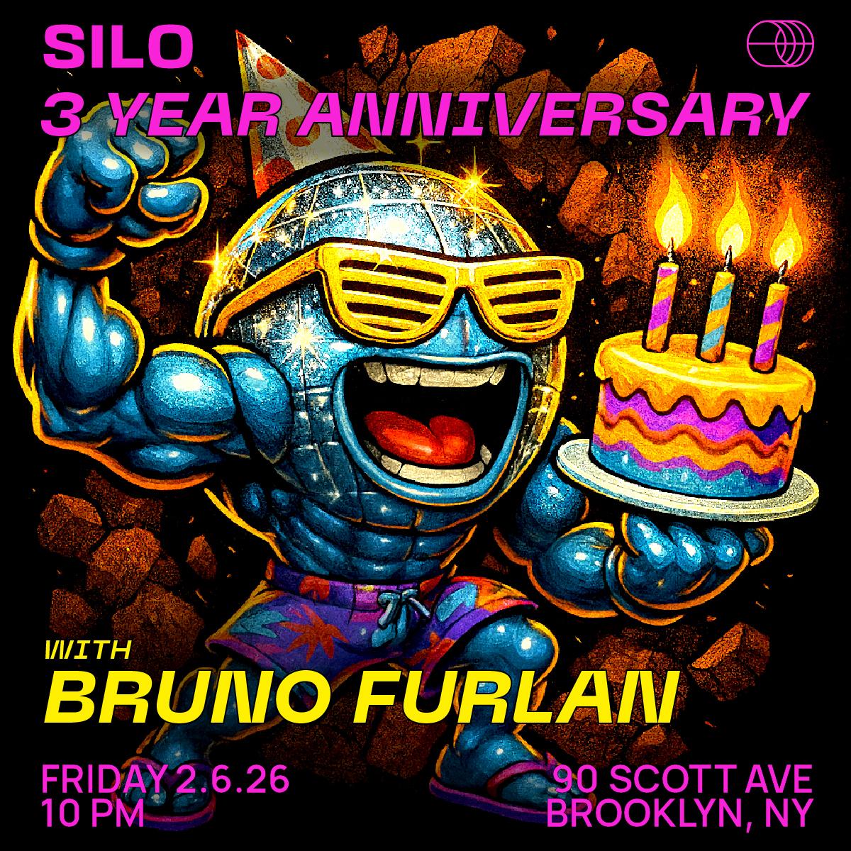 Silo Three Year Anniversary Feat. Bruno Furlan