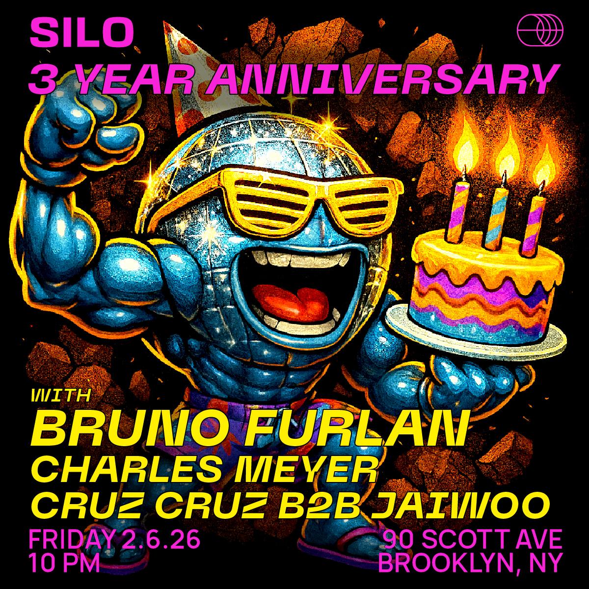 Silo Three Year Anniversary Feat. Bruno Furlan