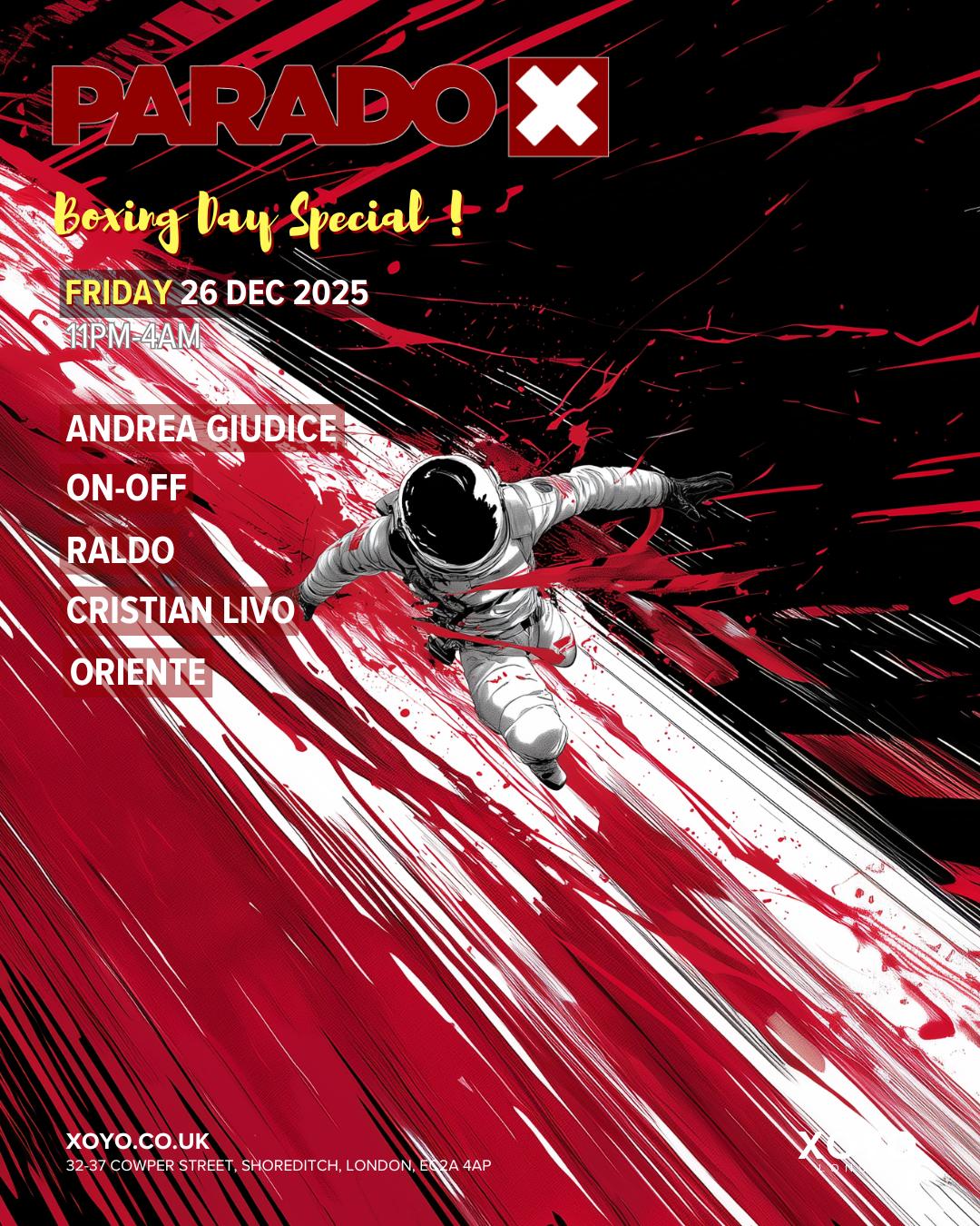 Paradox - Boxing Day Special