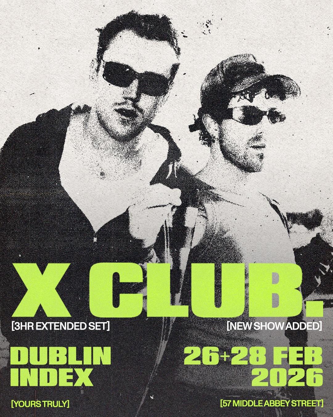 Index: X Club. Second Date